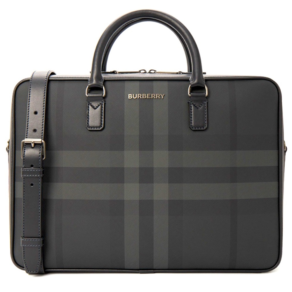 NWT Authentic Burberry Ainsworth Briefcase, Tags, Authenticity card, and Dustbag